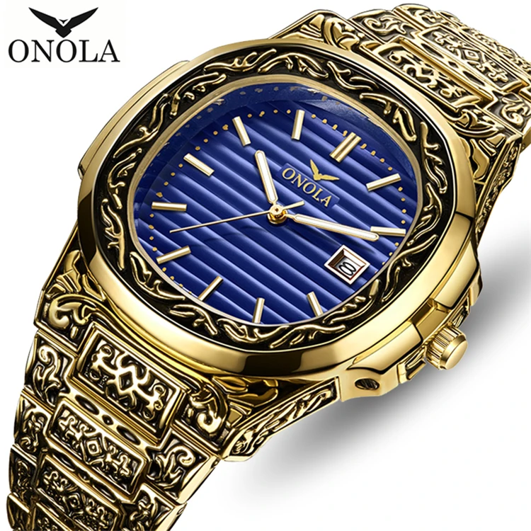 Venta al por mayor relojes unicos Compre online los mejores Marca de lujo reloj ONOLA para hombre moda Casual Simple
