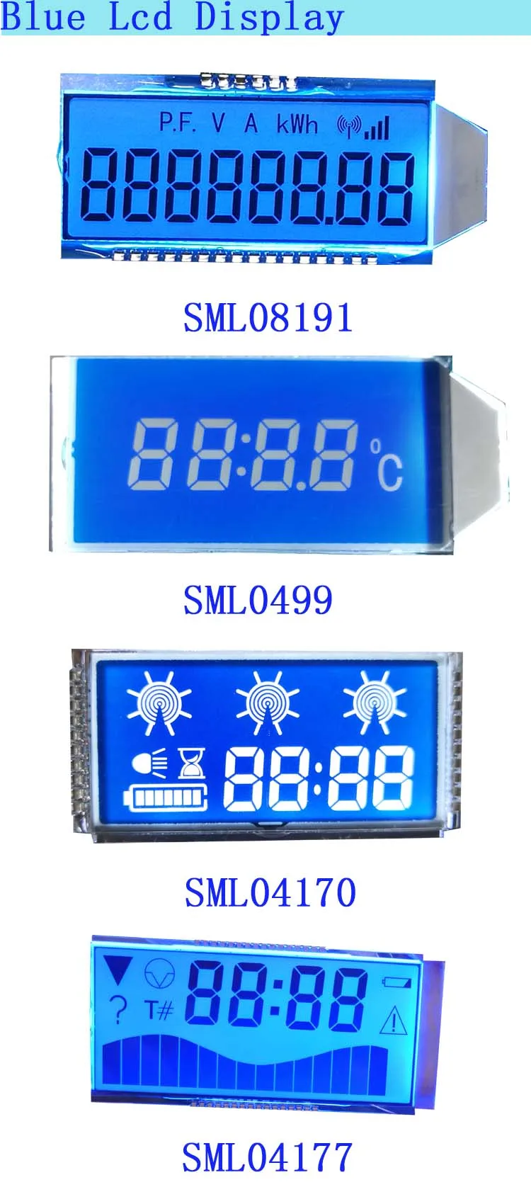 Blue Lcd display