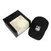 Wholesale Shipping Custom Folding Paper Baseball Cap Gift Box with Window
