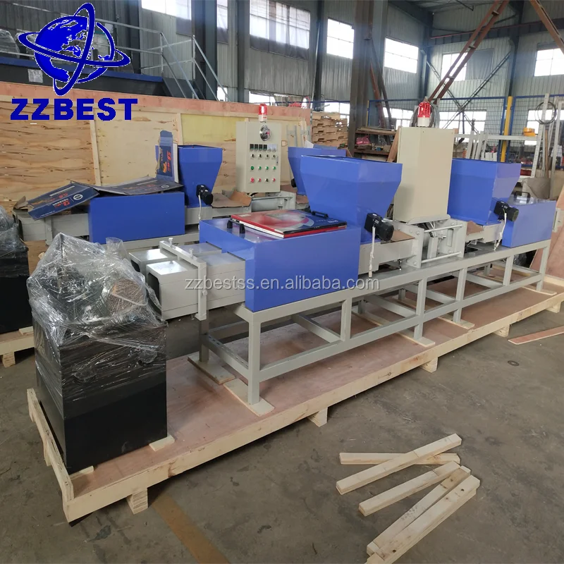Zzbest Compressed Wood Blocks Making Machines/wood Sawdust Block Making