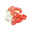 Bulk Bracelets Custom Logo for Soccer Supporter Group