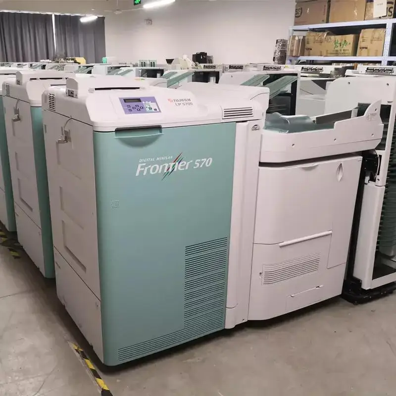 JOYSPACE U826 dye-sublimation printer with sample 4x6 prints and ribbon cartridge