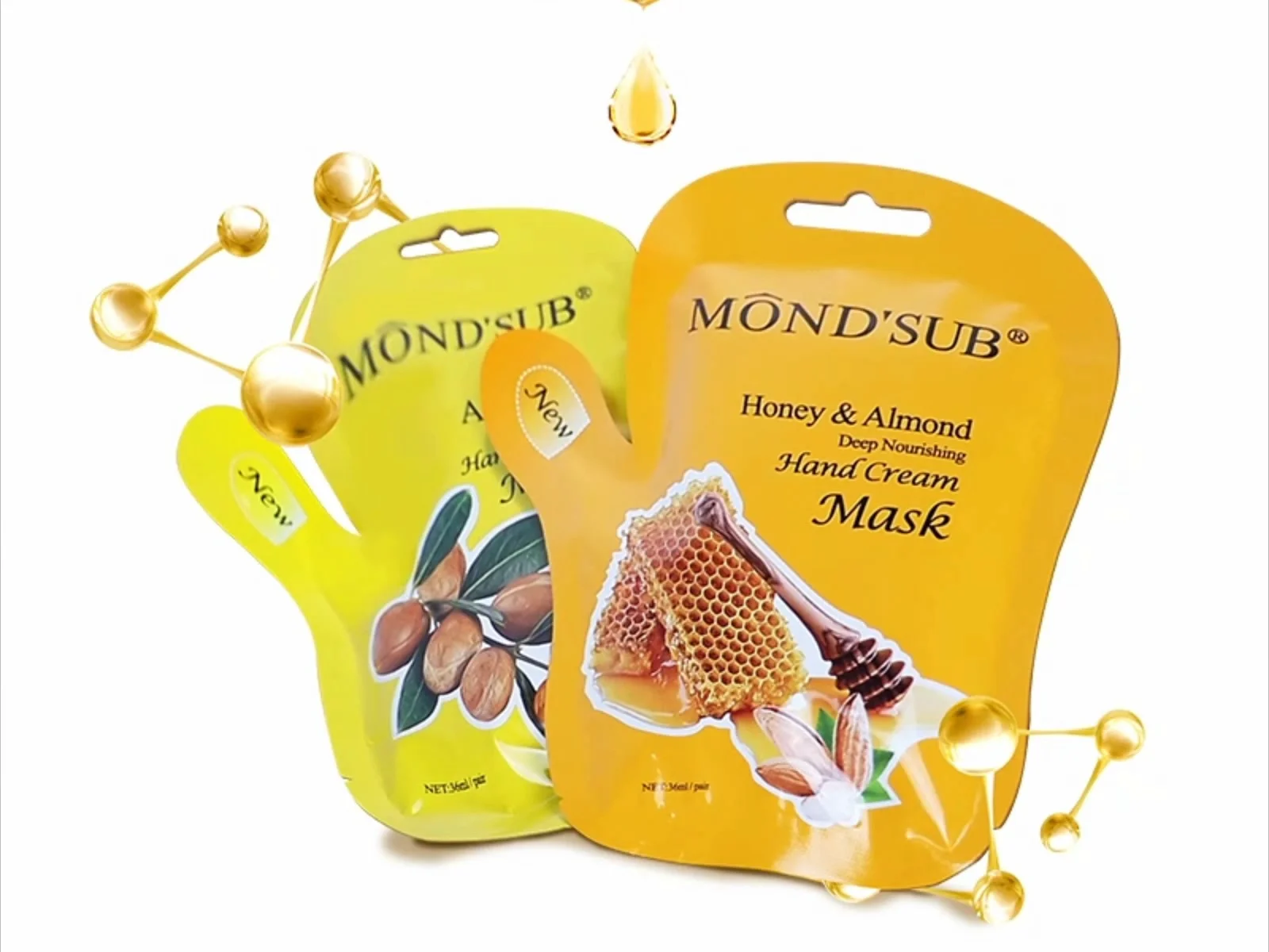 mond sub hand cream mask