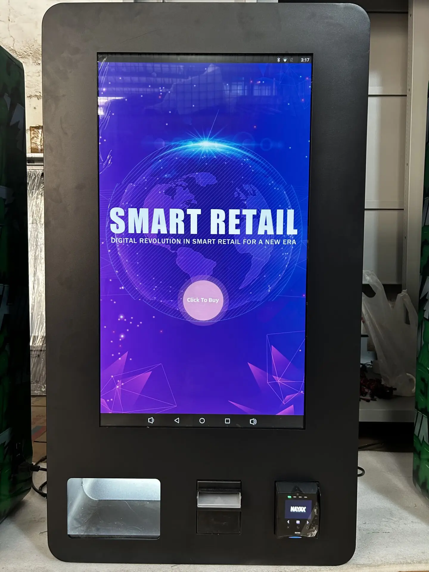 32 Inch Touch Screen Vending Machine Mini Wall Mounted Vending Machine ...