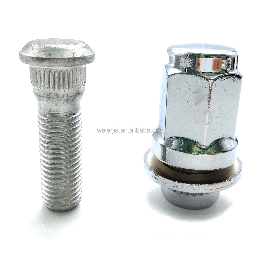 Wheel Lug Stud + Lug Nut For Toyota 9094201058 9094202049 9094202017 9094202037 Buy Wheel