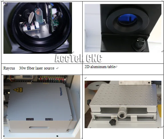 3D Dynamic JPT Mopa Raycus 10W 20W 30W 50W Fiber Laser Marking Machine