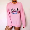 Morewin Women Sweatshirt Stranger Things Season 3 Printed Round Neck Hoodies Cotton Pullovers
