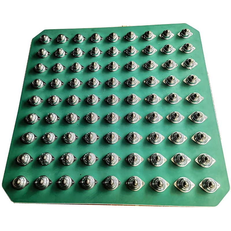 product galvanized bullseye caster universal wheel aluminum alloy 1000 series third generation conveyor wheel for lean pipe use-14