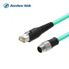 m12 A-code 8Pin to RJ45 8Pin Ethernet cable industrial camera machine vision cable