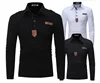 with Print with Pen On Sleeve with Long with Epaulettes with Embroid Logo Polo Shirt With Pocket And Epaulet