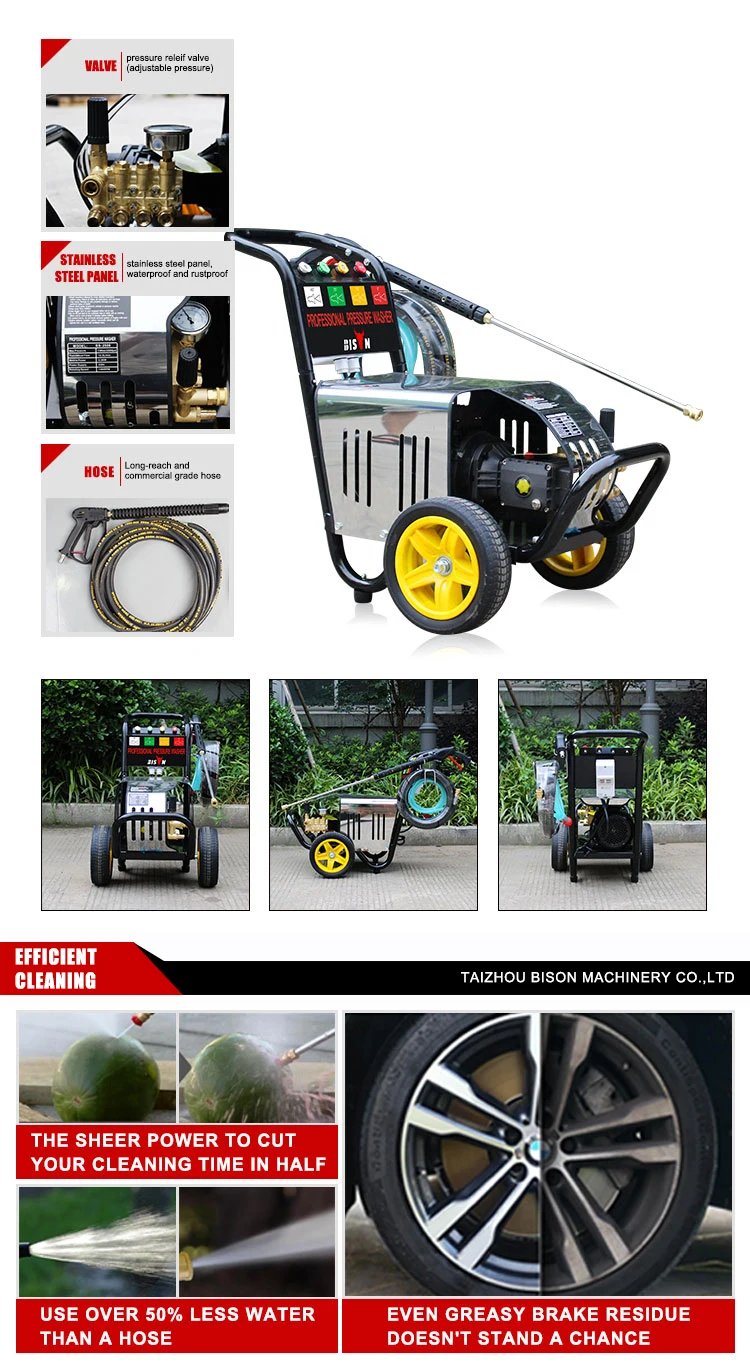 250 Bar Electric Cleaning Machine Sewer Jetting Machines High Pressure