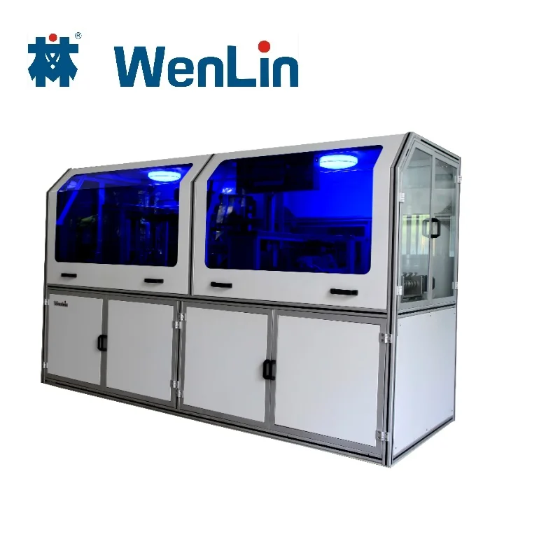 Wuhan Wenlin Full Auto Puncher For Making Blank Card Cr80 Standard