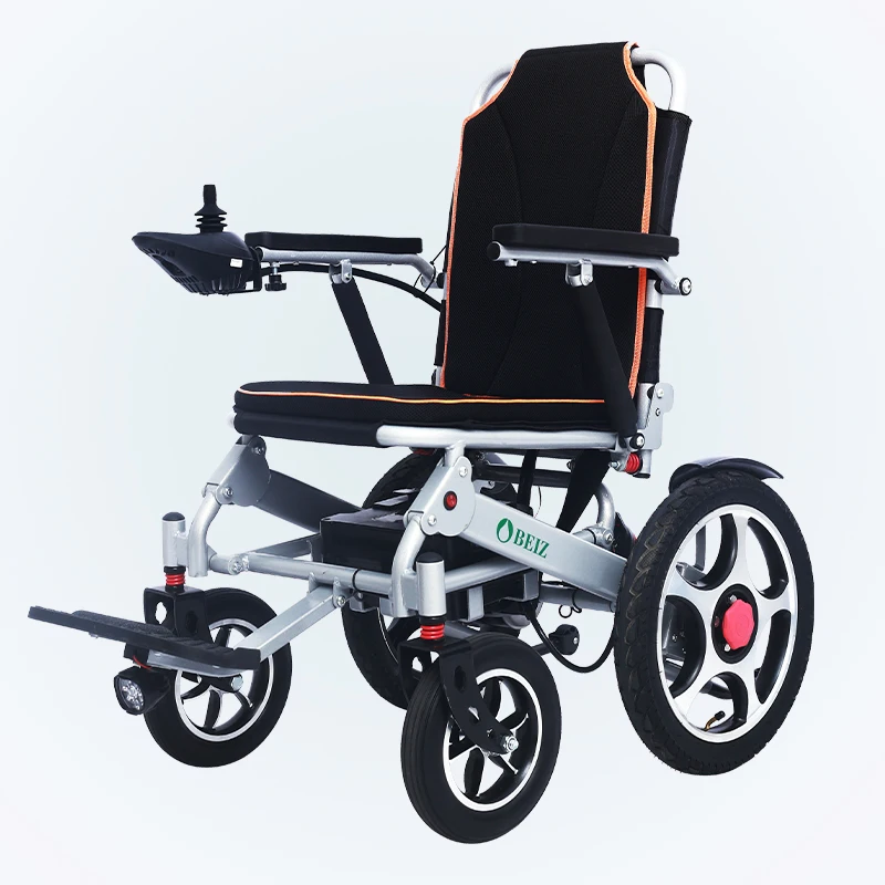 Lightweight Portable  Foldable Power Motorized Electric Wheelchairs supplier