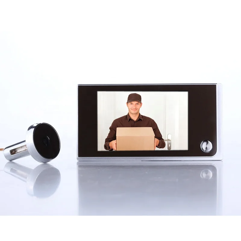 Front Door Spy Hole Anti Reverse Peephole Viewer Door Camera 2mp