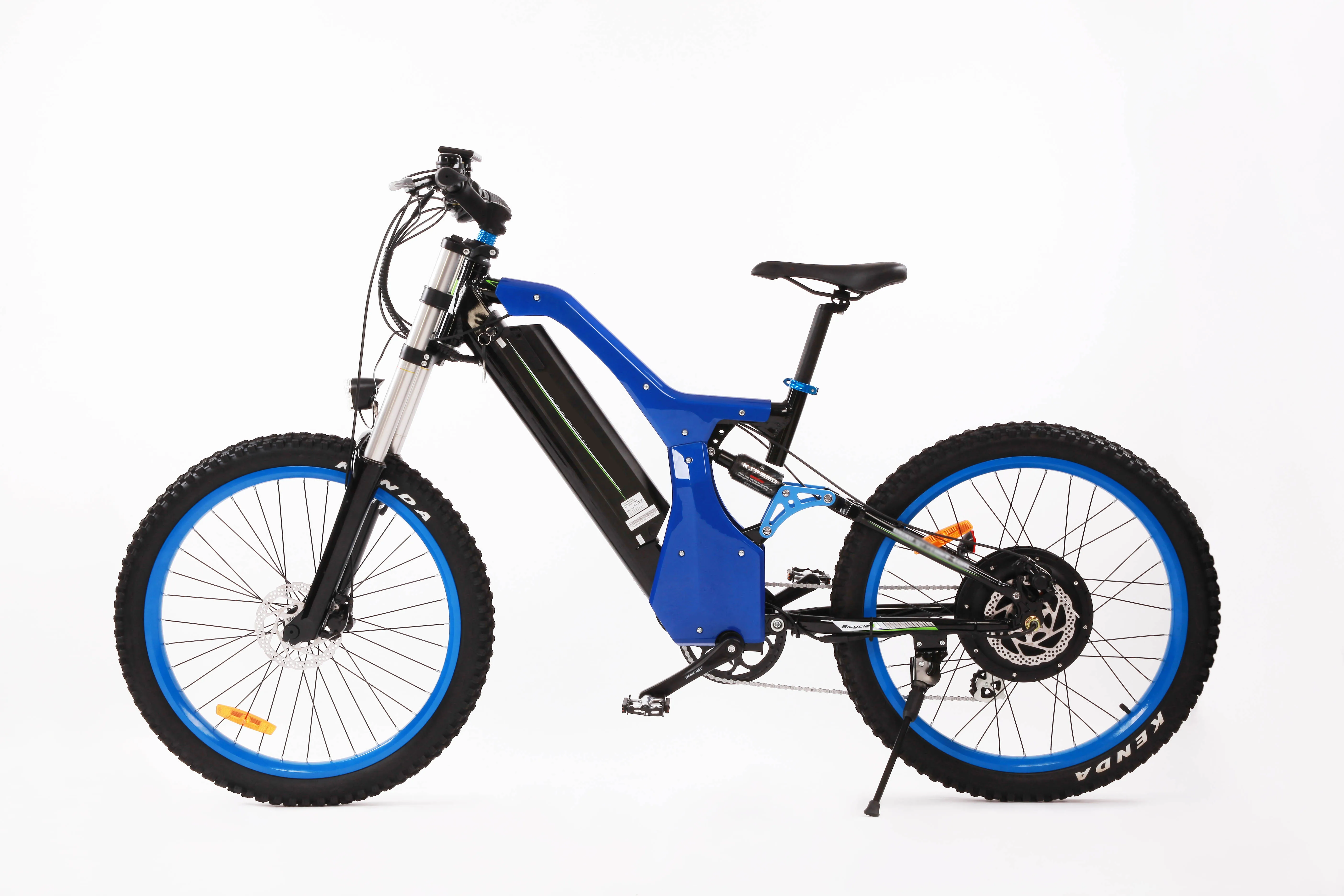 Dual Suspension E-bike Electric Ebike Mountain Bike With Full ...