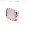 1200 ml Small Protein Packer Bento Box Extra Small Divided Stainless Steel Snack Container
