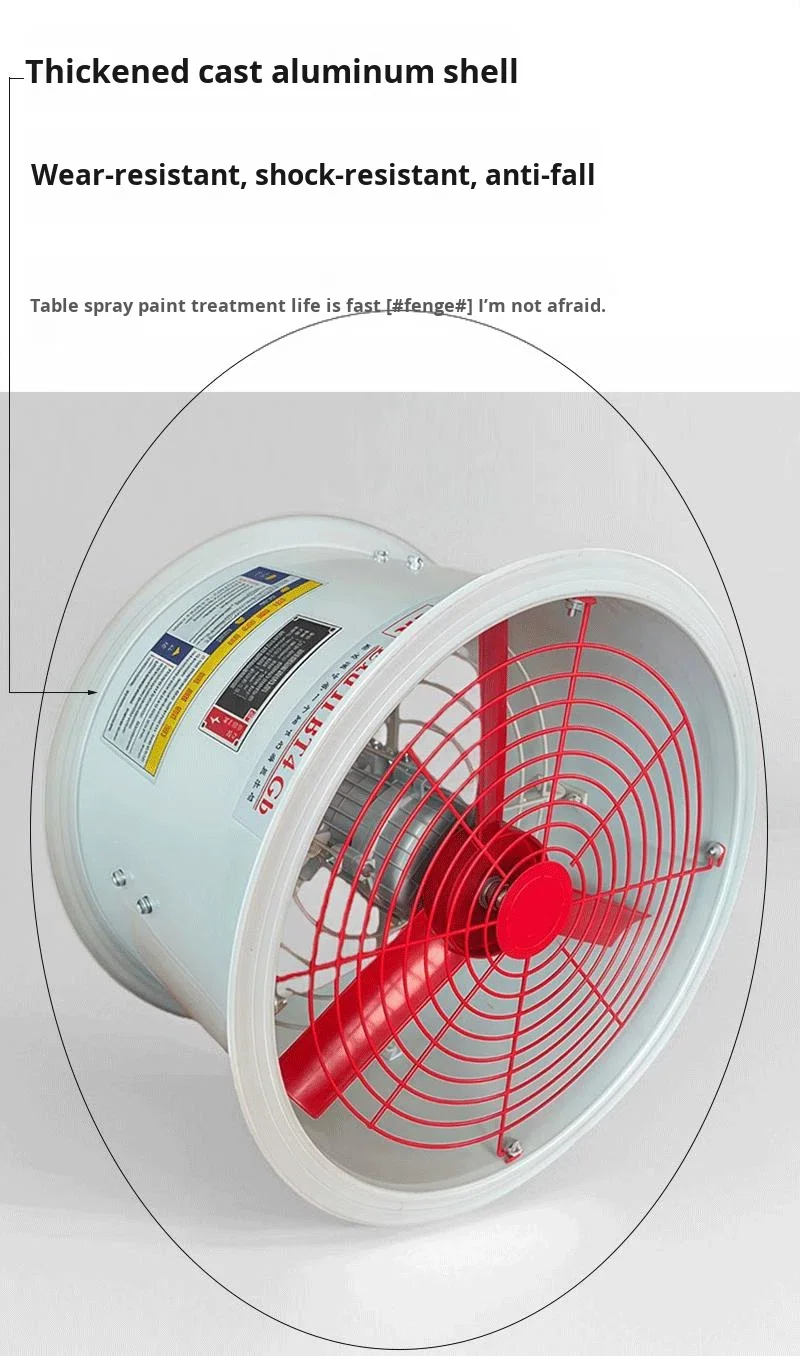 Axial Flow Exhaust Fan, CBF, Explosion-Proof - detail 16