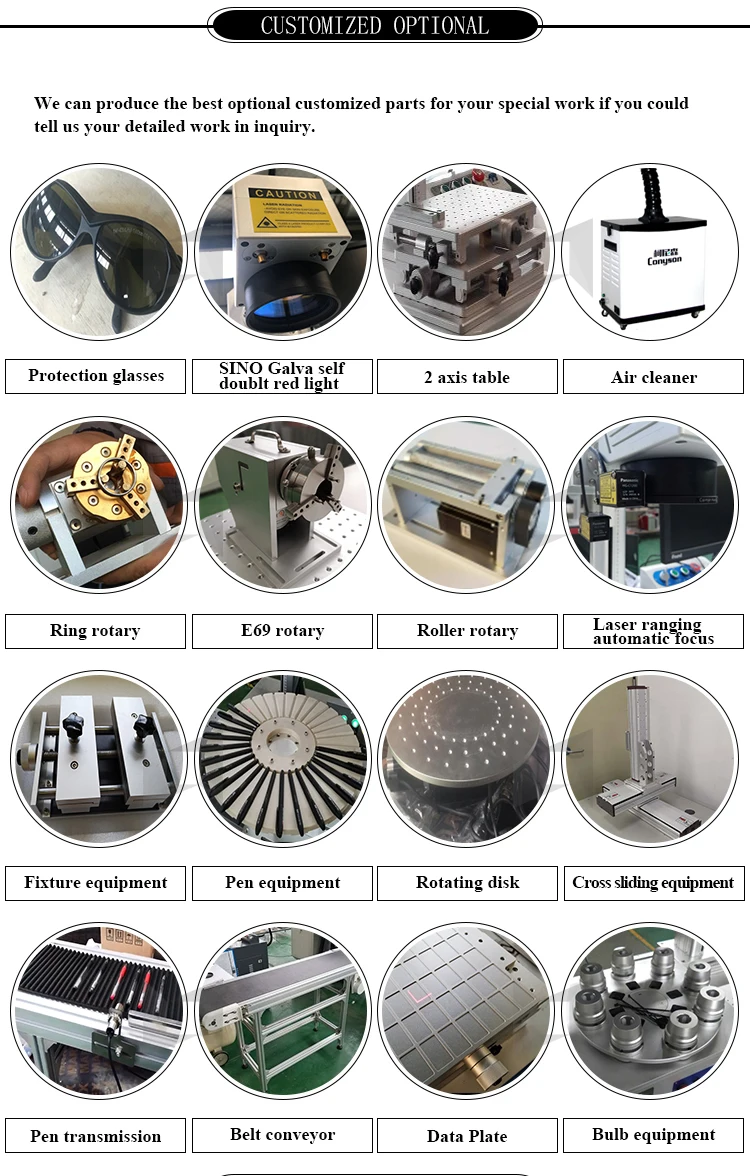 20W 30W Raycus Laser Power split mini portable Fiber laser marking machine manufacture/supplier