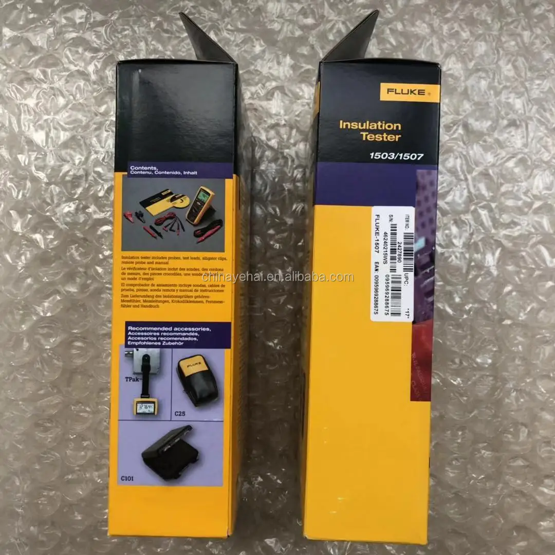 On Sale Fluke 1507 Megohmmeter Model 1507megohmmeter Fluke 1507