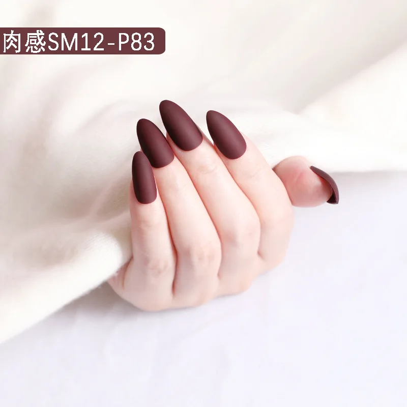 Factory direct a variety of styles false full cover matte nail tips
