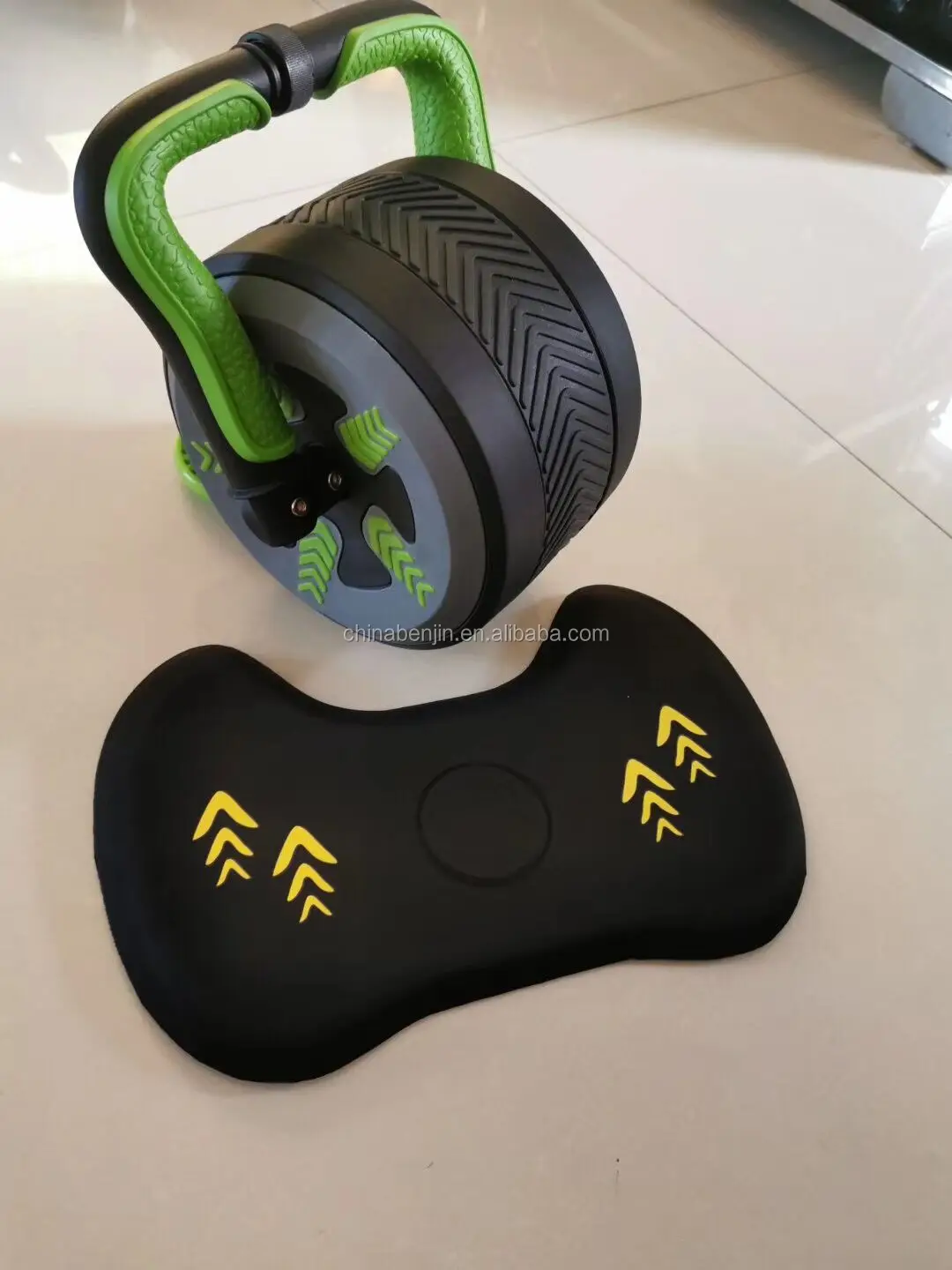 Kettelbell + Abdomenal Roller Wheel Home Gym Exercise Equipment