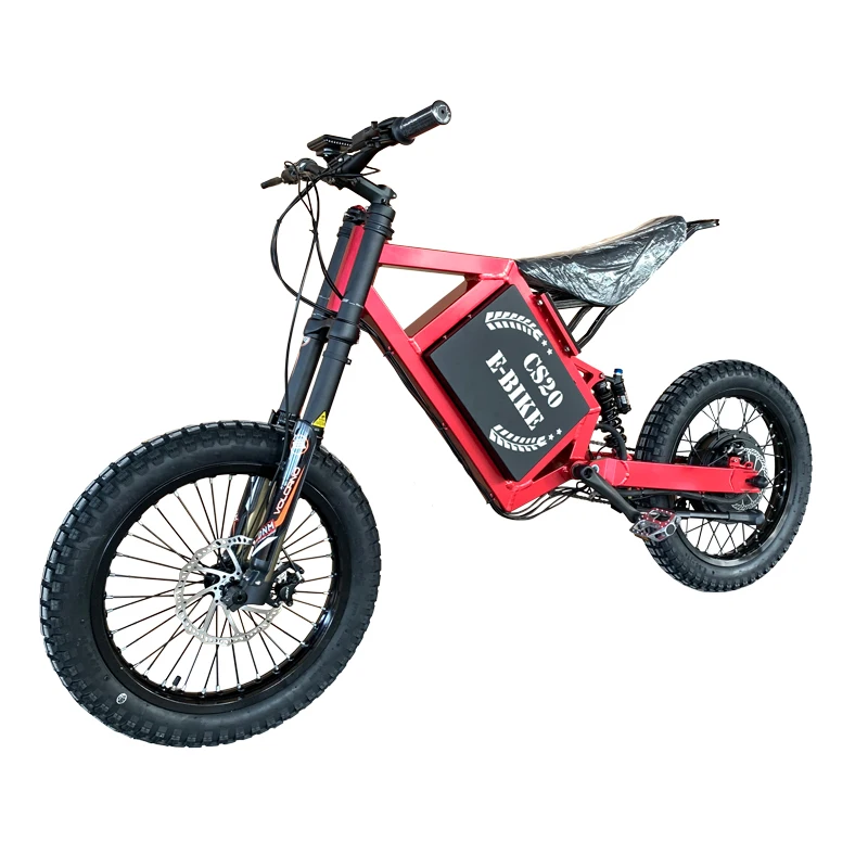 Cs20 Ebike Enduro Bikes 72 Volt 5000w E Bike Kenda Tire Electric ...