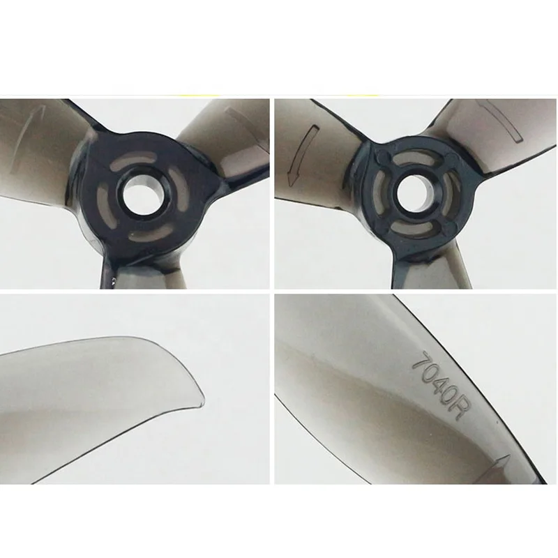 7040 7-inch three blade forward and backward propellers FPV explosion resistant crossing aircraft propeller manufacture