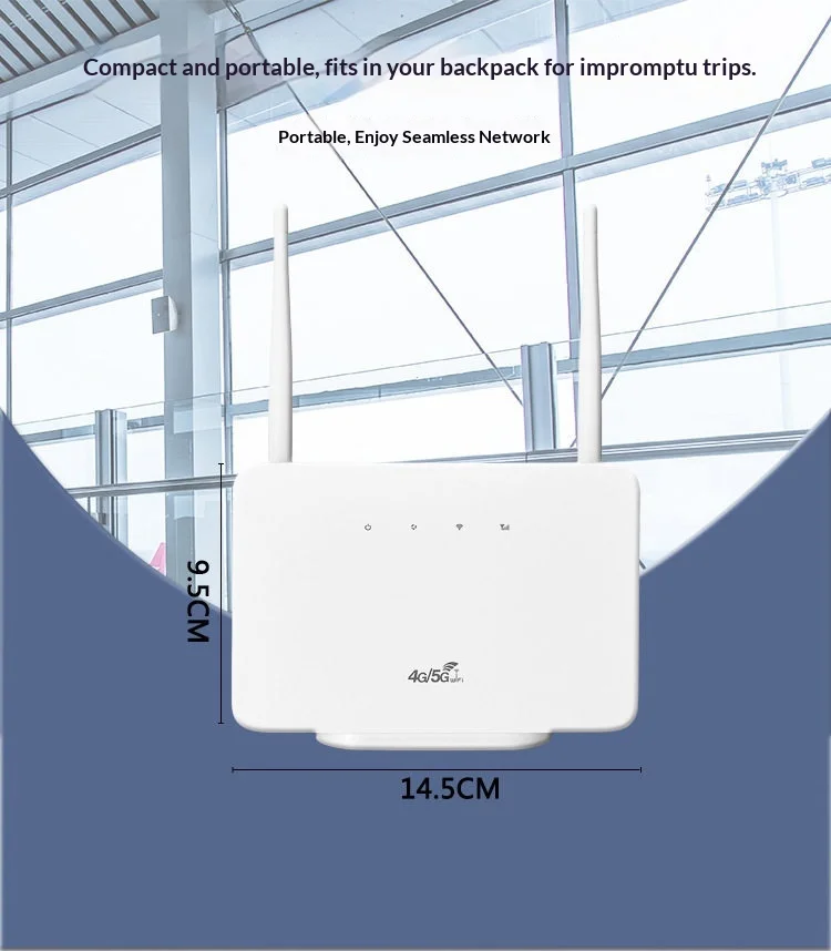 CP106 Russian 4G/5G Wireless Router with Modem Function and Wi-Fi Plug ...