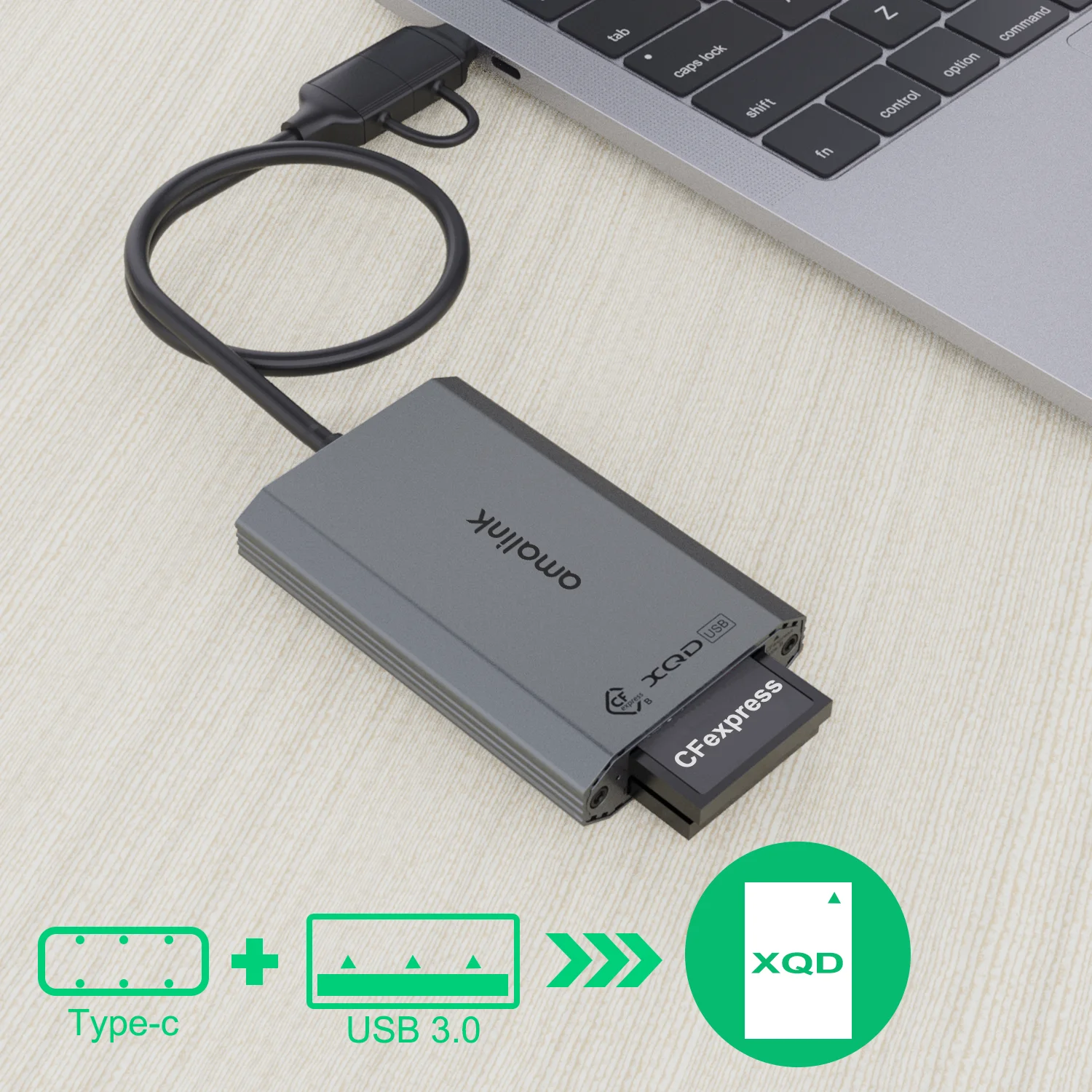 Cf Express Type B Card Reader Usb 3.2 Gen 2 10 Gbps Support Usb-c Or ...