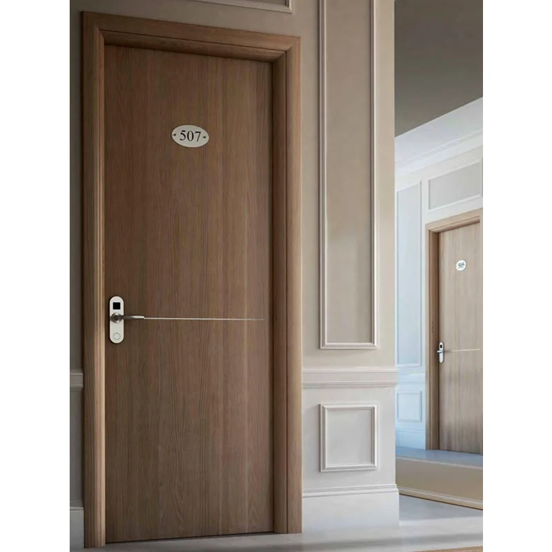 Flush Design Veneered Doors For Hotels Soundproof Hotel Door Buy