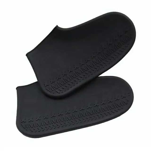 Reusable Silicone Shoe Covers S/M/L / Waterproof Rain Shoes Covers Rain Boot Overshoes Camping Slip-resistant Rubber Outdoor