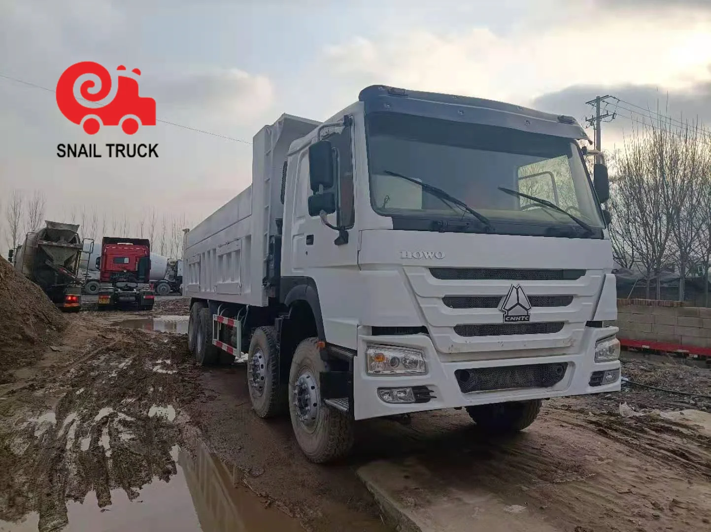 6x4 Model Chinese Used Trucks 375hp Used Cargo Truck Tipper Truck For