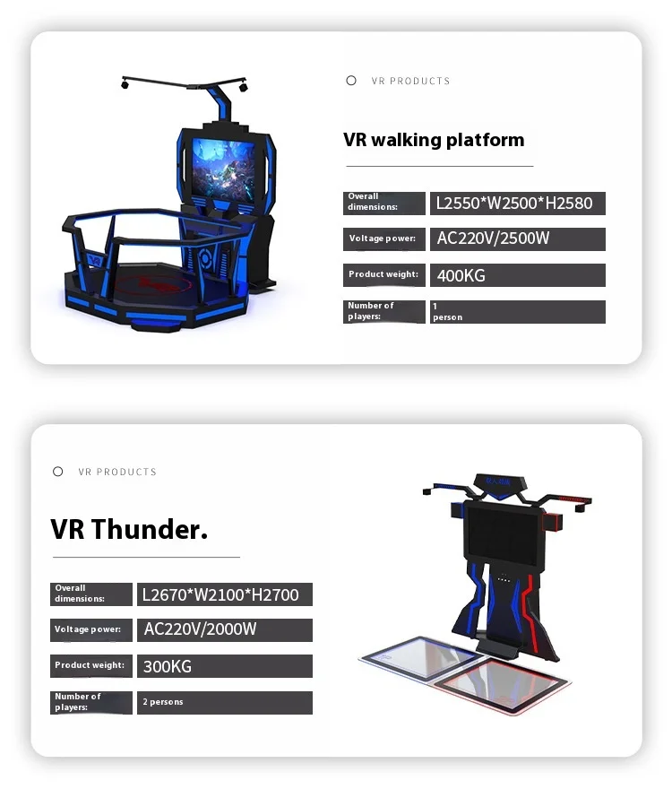 Single VR360 Rotating Platform Large Indoor VR Simulator Equipment with Rotating Seat Somatosensory Experience Hall Features