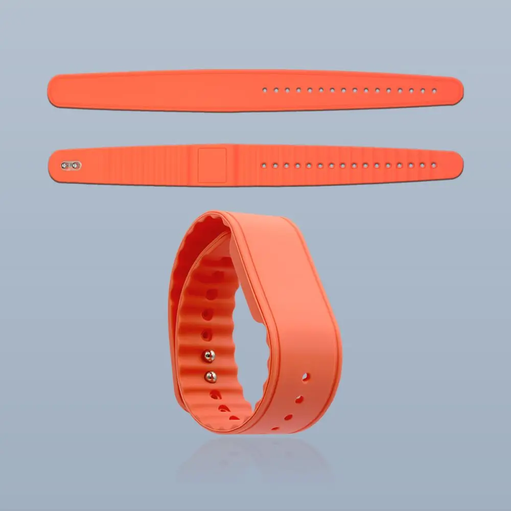Waterpoof Nfc Silicon Wristband Colorful Nfc Silicone Bracelet 13.56mhz