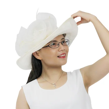 white church hats for sale