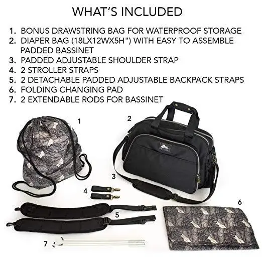 diaper bag with backpack straps