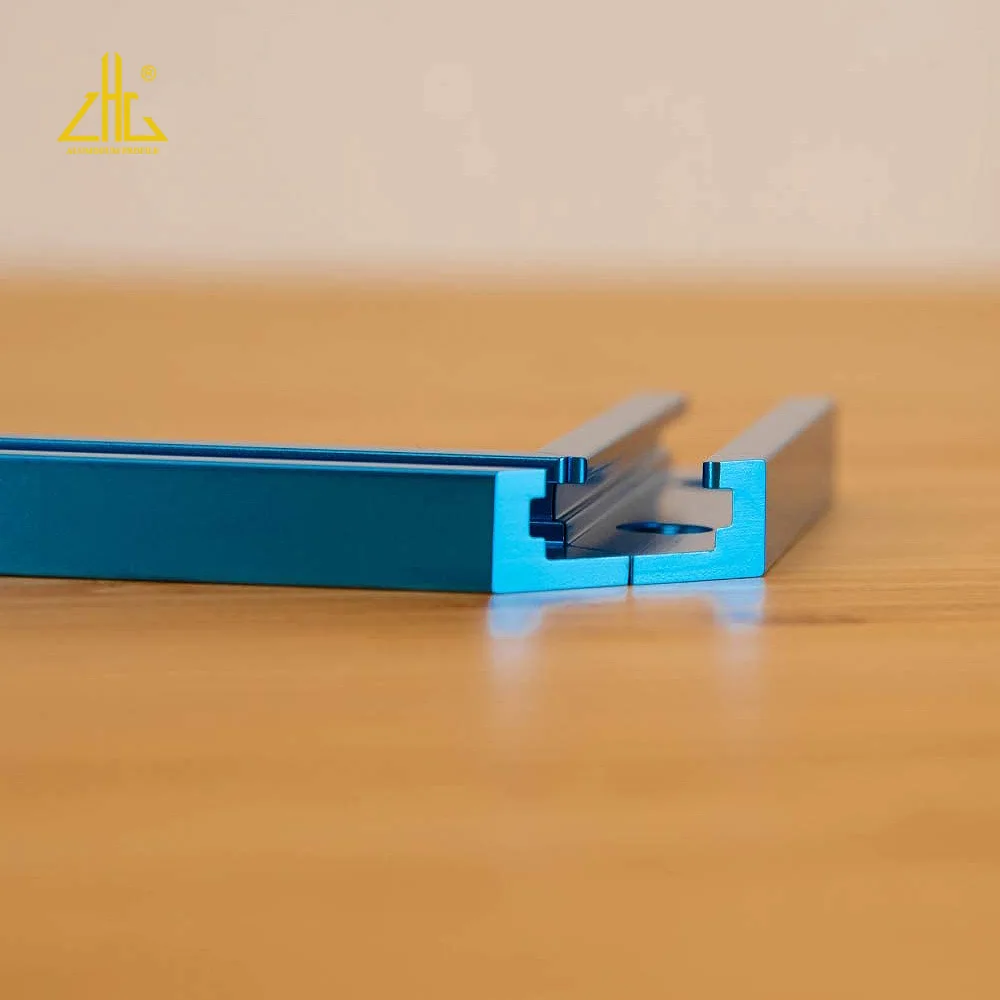 Ttrack Aluminum 36 Inch Double Cut Profile Universal Frosted Surface