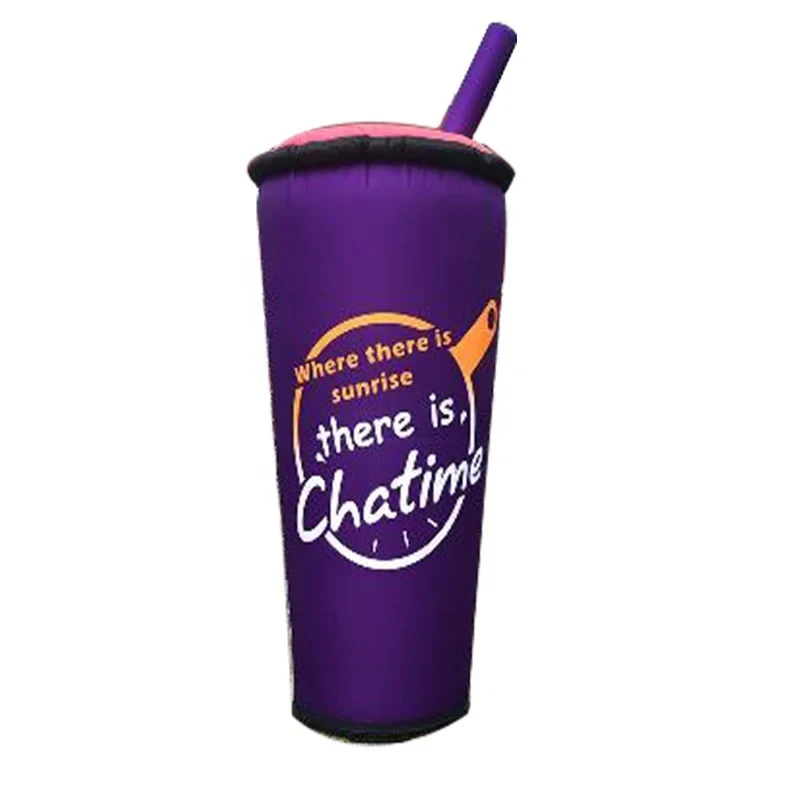 Customized Outdoor Decoration Giant Inflatable Milk Tea/Coffee Cup ...
