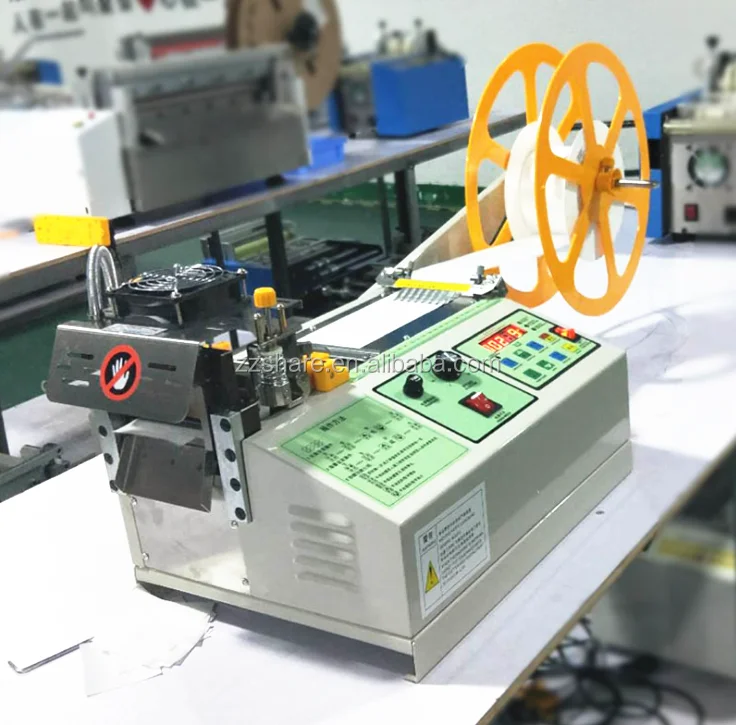 Half Cut Sticker Label Fabric Tape Cutting Machine Elastic Rubber Band