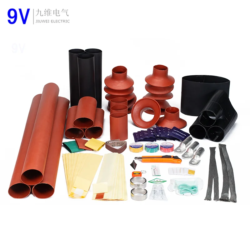 33kv 3-core Outdoor Heat Shrinkable Cable Insulation Termination Kit ...