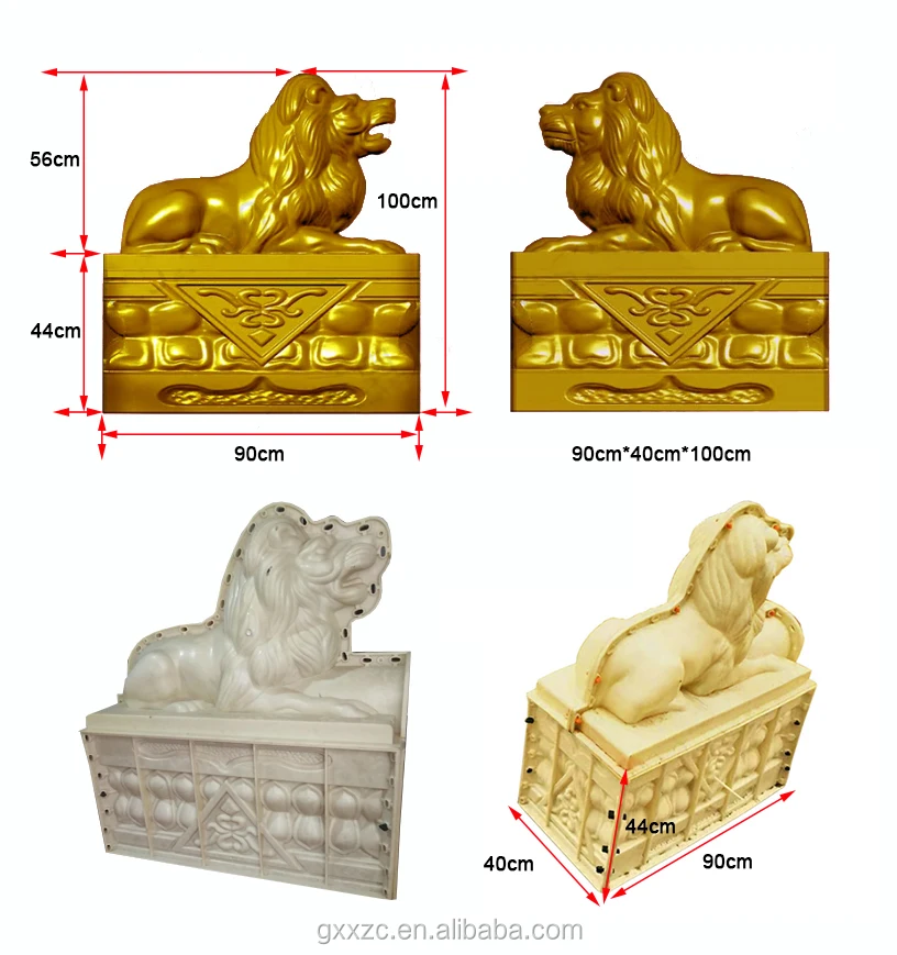 Garden Concrete Statue Mold Big Lion Molds For Sales Buy Lion Molds