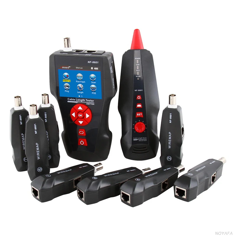 Advanced Cable Length Tester Nf8601w Wire Lan Cable Tester Fiber