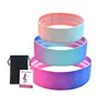 new arrival Yoga strength training bands squat hip ring non-slip fabric hip fitness resistance bands