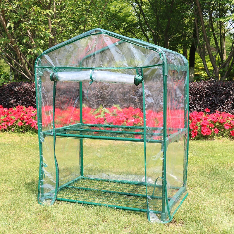 Greenhouse Tent,Portable Pvc Plant Green House,Mini Warm Flower Plants