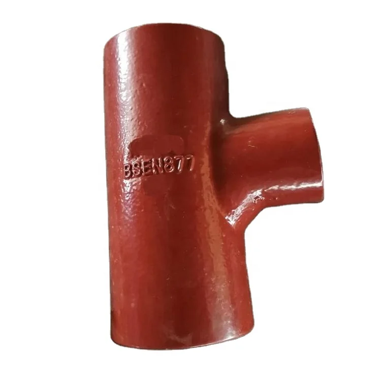 
SML pipes 88deg single branch for EN877 cast iron pipe fitting 