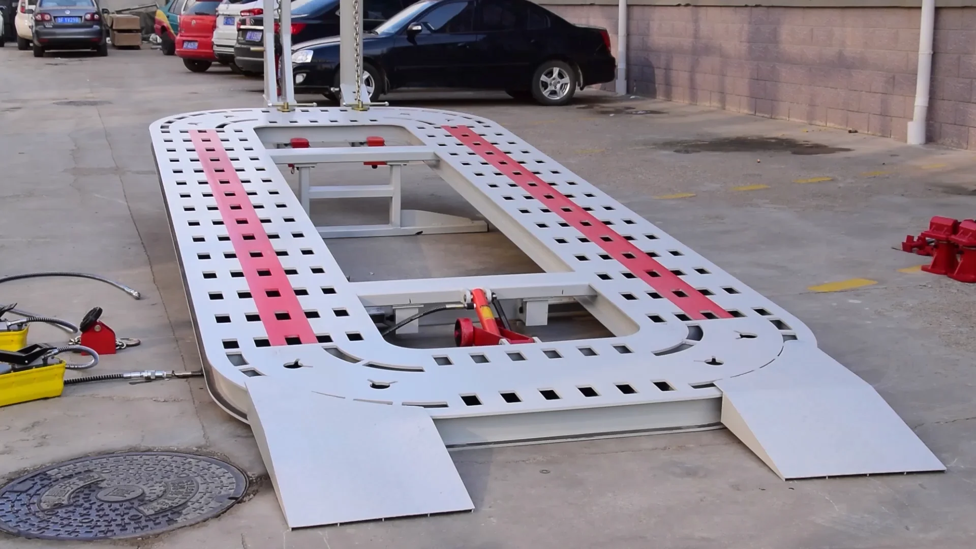 Used Truck Floor Chassis Liner Frame Machine Buy Used Chassis Liner Frame Machine,Truck