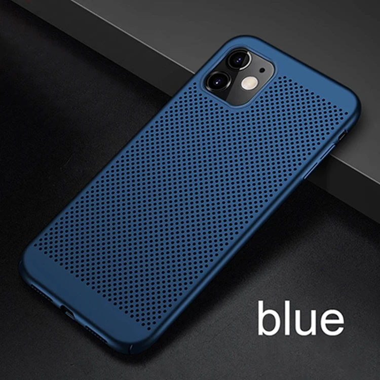 OTAO Heat Dissipation Telefon Phone Case For iPhone 11 Pro Max X XS XR 7 8 6s Plus Ultra Thin PC Matte Mobile Phone Shell Cover