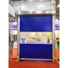 Guangzhou QX industrial interior high speed roller shutter roll up PVC door from manufacturer wholesale