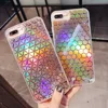 Bling Liquid Dynamic Quicksand Laser Mermaid fish Scales Glitter Shinny Phone Cases For iPhone X XS Max XR 7 8 6 6S plus Cover