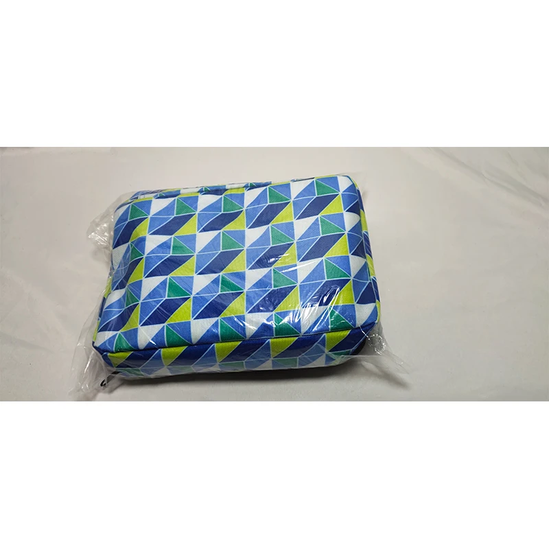 
Slap-up Printed Oxford and mesh makeup travel bag Storage and Travel bag 